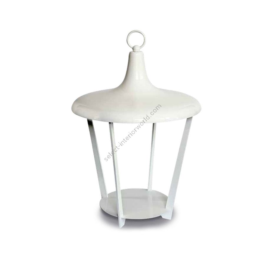Cordless Lantern / White painted finish