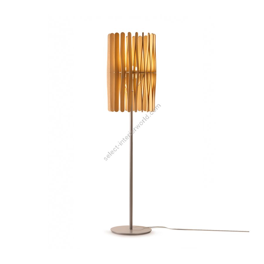 Floor lamp with 2 LED buld type