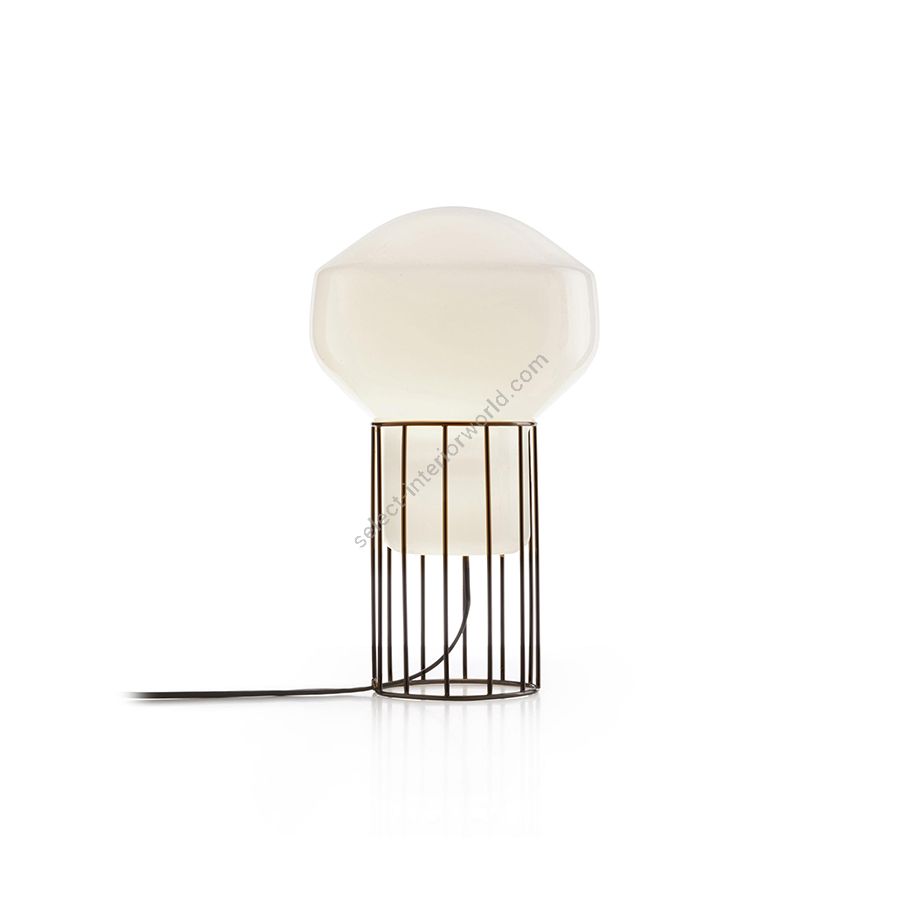 Black chrome finish, cm.: 37 x 23 x 23 / inch.: 14.5" x 9.05" x 9.05"