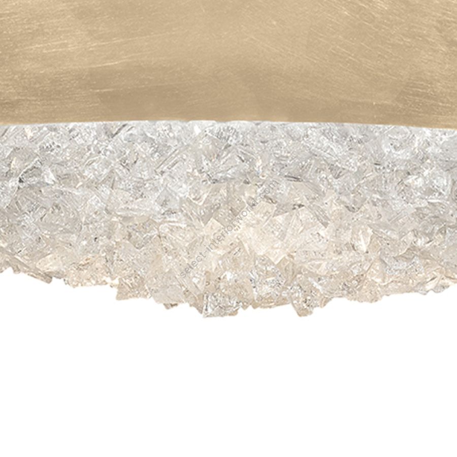 Soft Gold Leaf Finish