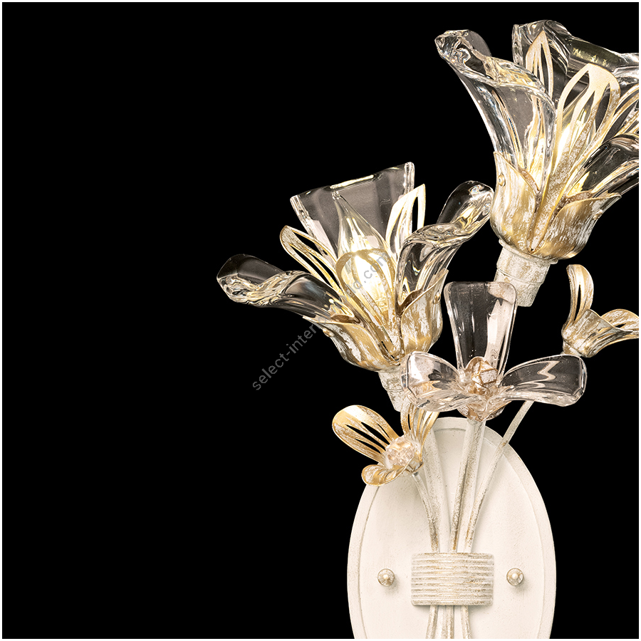 White Gesso Finish / RSF Wall Sconce 915750-3