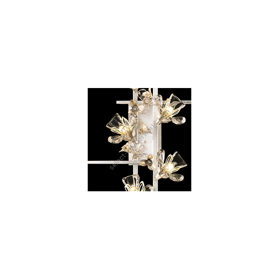 Silver Leaf Finish / LSF Wall Sconce 919250-1