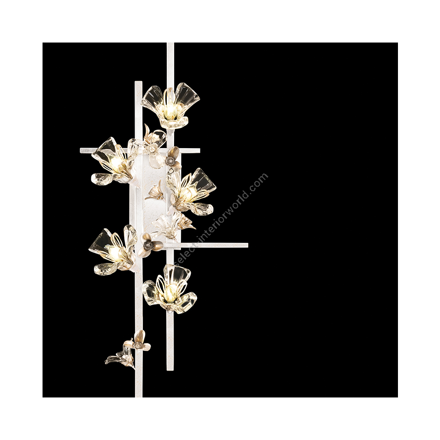 White Gesso Finish / RSF Wall Sconce 918950-3