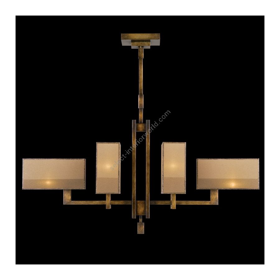 Golden bronze finish