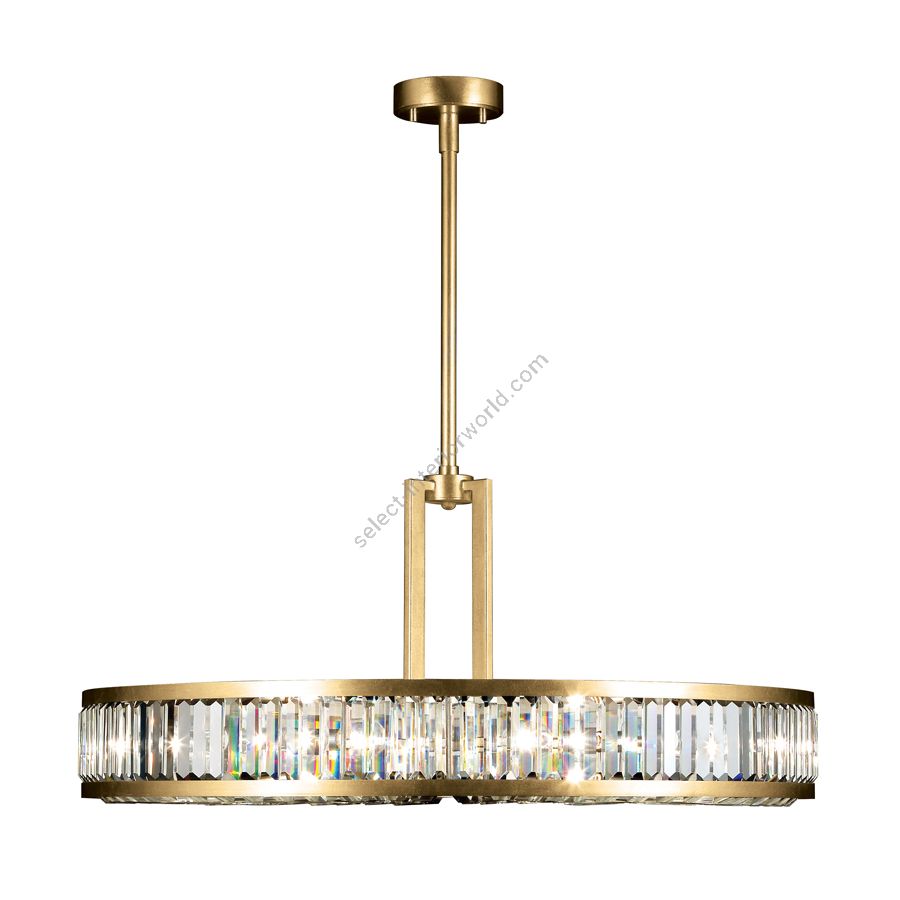 Gold leaf finish, cm.: H 43 x W 94 / inch.: H 17" x W 37" (medium)