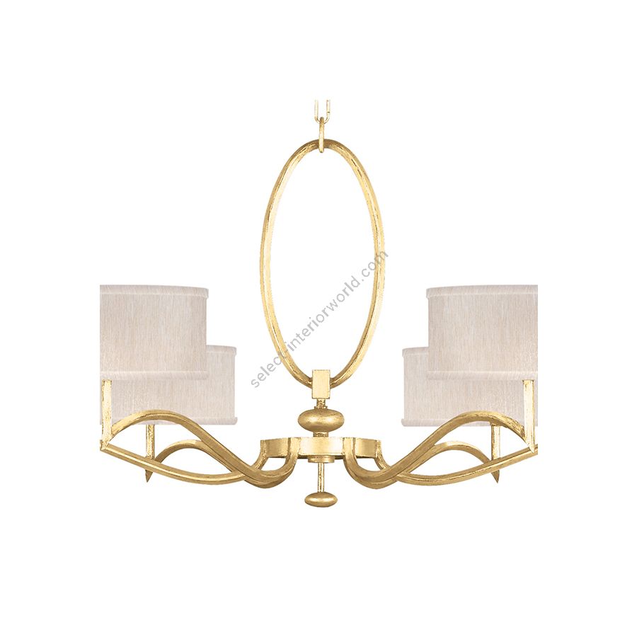 Gold Leaf / Champagne Fabric Shades - 771740-33