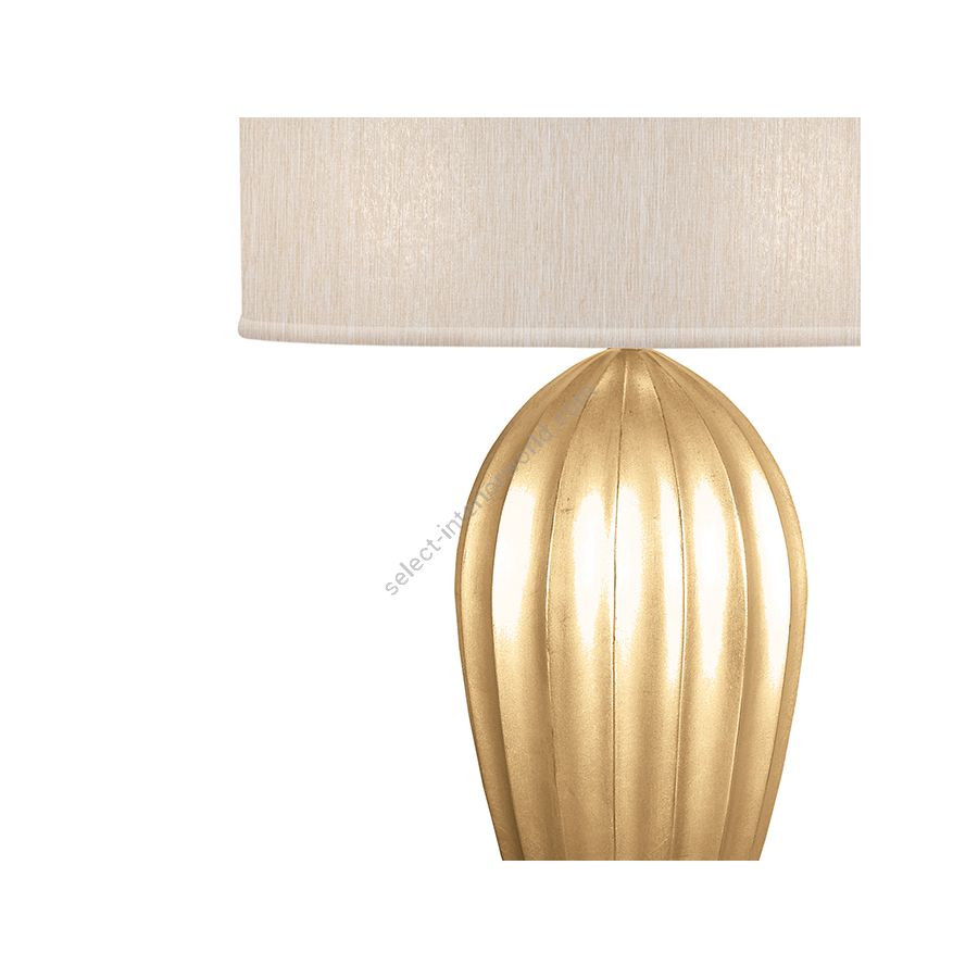 Gold Leaf / Champagne Fabric Shade - 793110-33