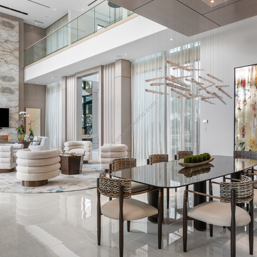 Elevate 59″ 895140-131 Silver / Crystal Stardust Spires