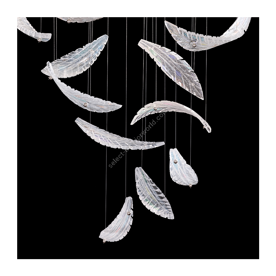 Elevate 32″ 895840-112 Silver / Dichroic “Plumes”