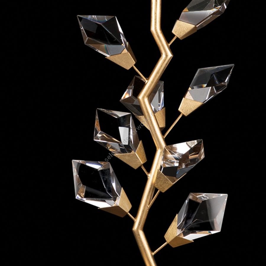 Gold / Black Fabric Shade - 908010-21