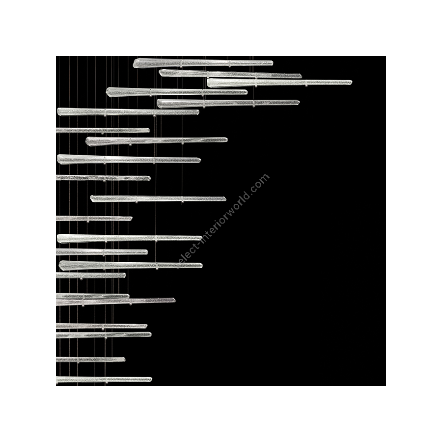 Elevate 62″ 894840-131 Silver / Crystal Stardust Spires