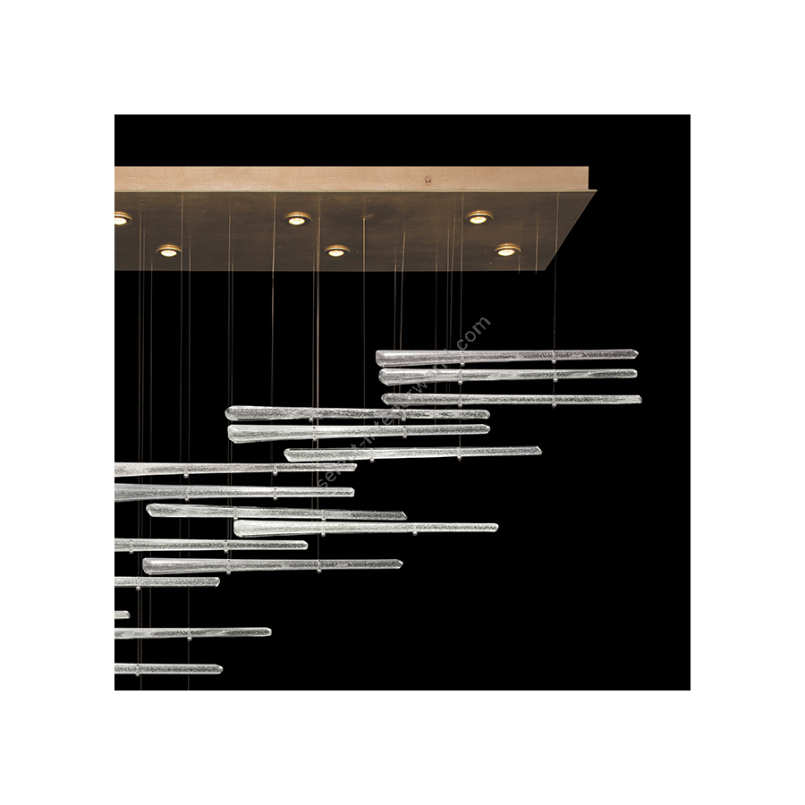 Elevate 62″ 894840-231 Gold / Crystal Stardust Spires