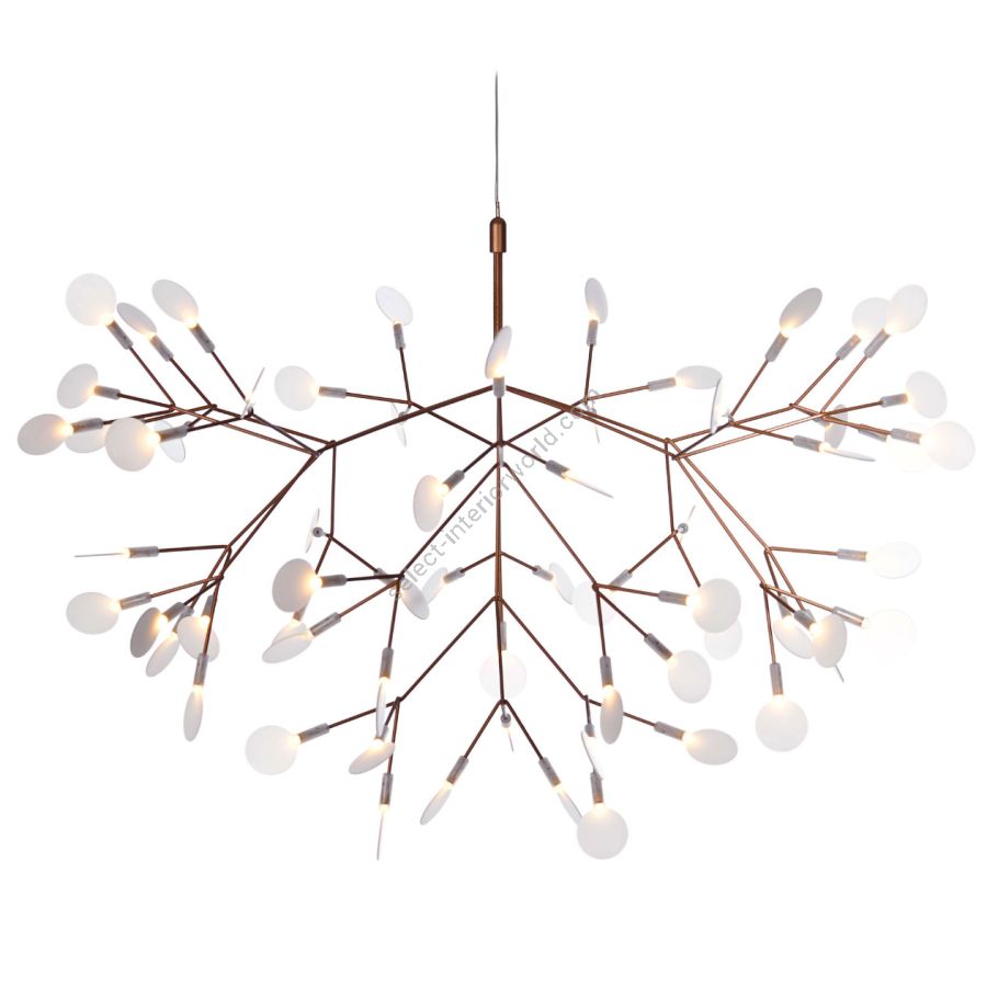 Heracleum II Suspended - Large, Copper