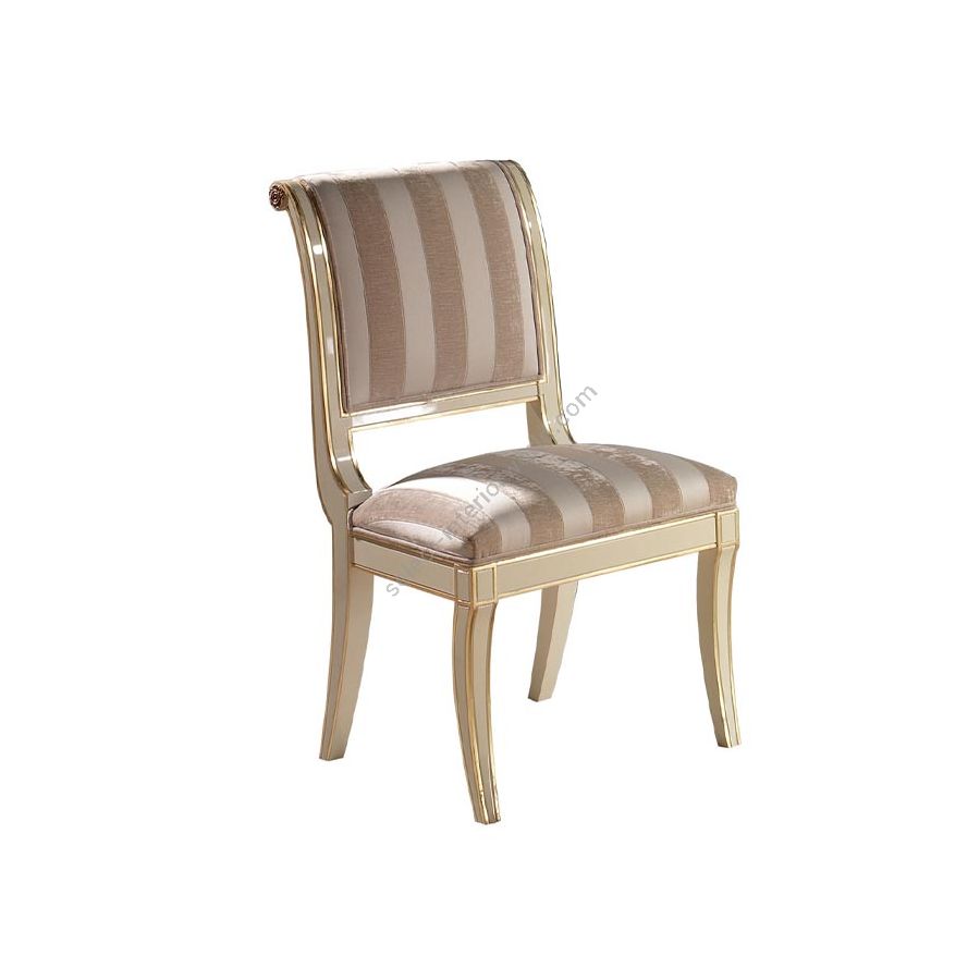 Dining chair / Belgravia wood / Fabric upholstery