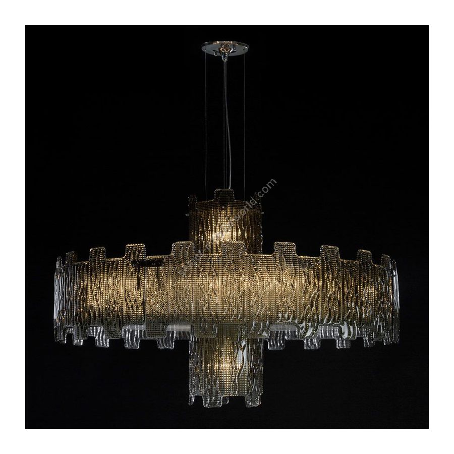 Fume Colour Venetian Glass