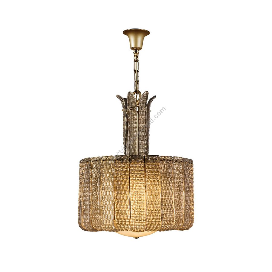 Pendant lamp / Polished brass finish
