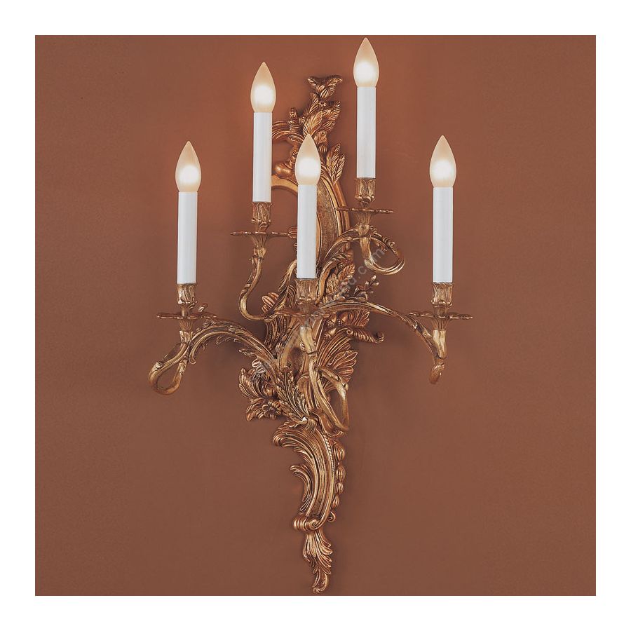 French Gold finish, Left version