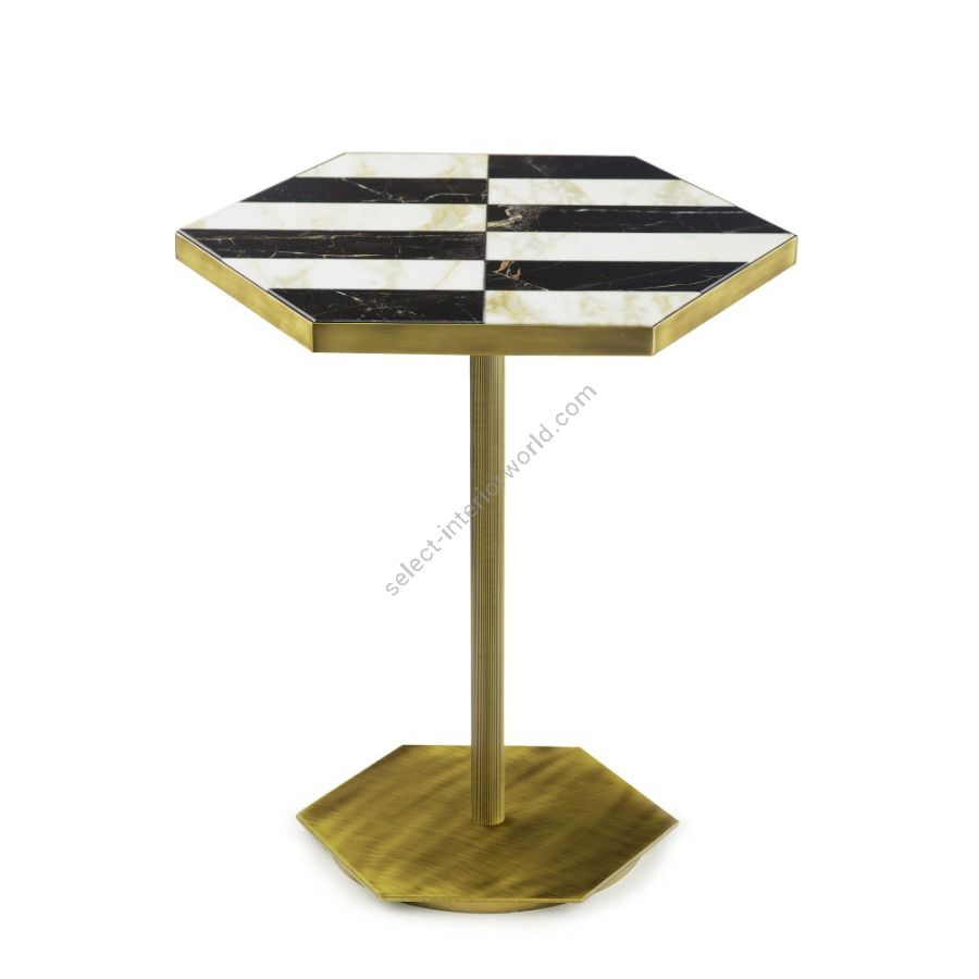 Marioni / Side Table / TED art. 02831A/MI cm.: 55 x 52 x 45