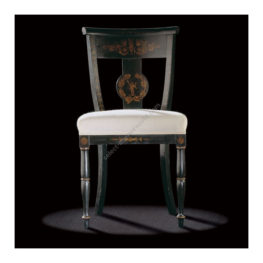 White off calico upholstery