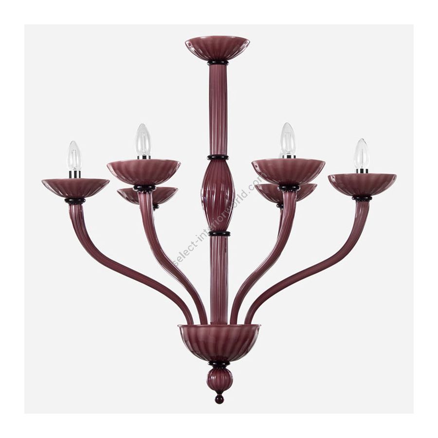 Opaque Amethyst Glass