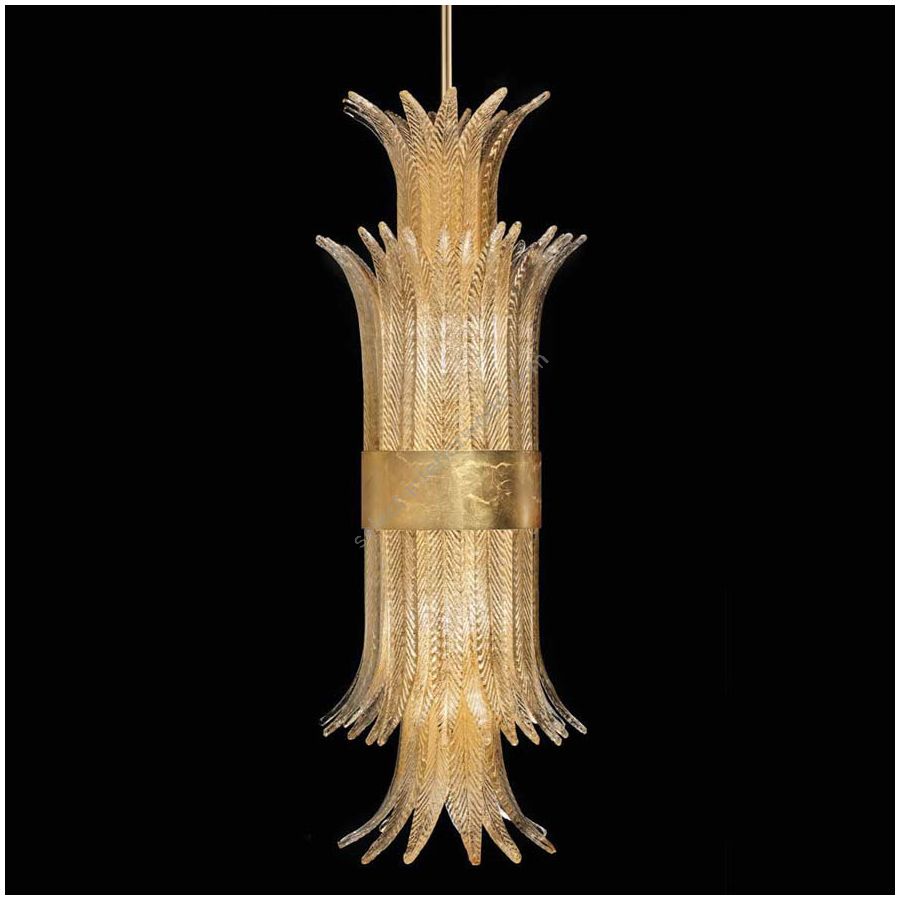 Finish metal: Gold leaf MXD, Glass colour: Clear gold colour COF G