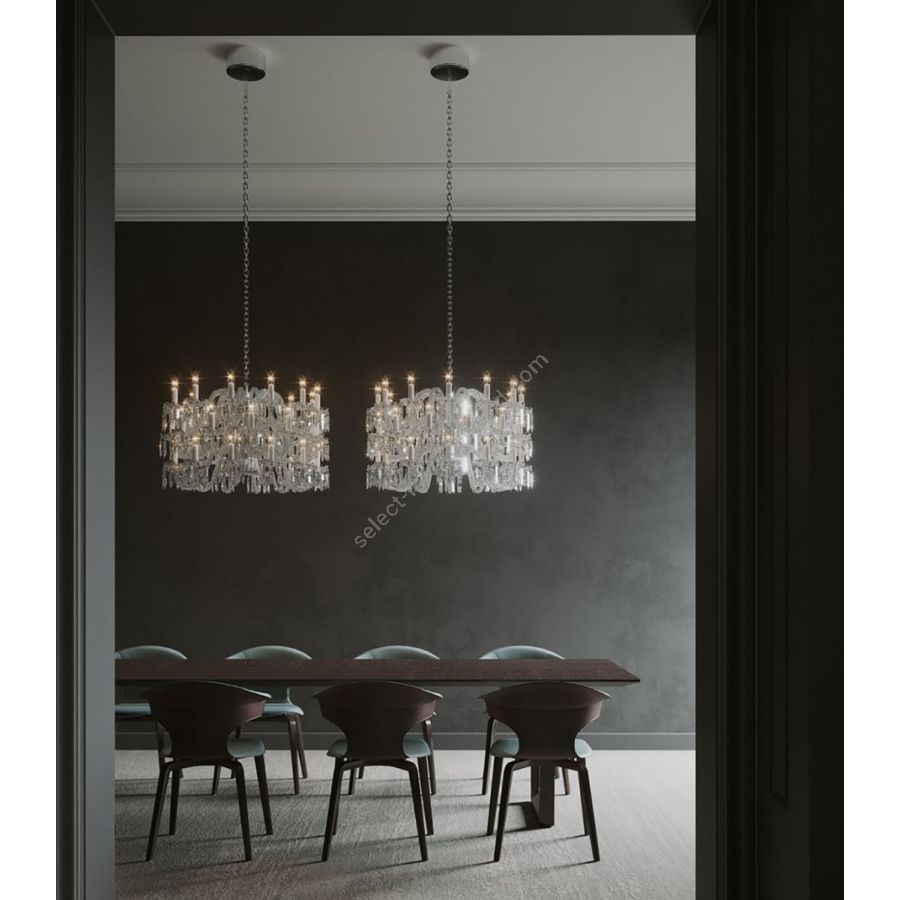 Preciosa / Crystal Chandelier, Historical Style King II / Crown