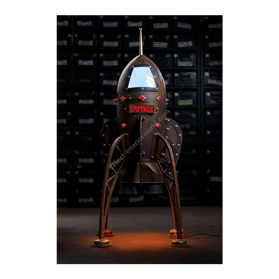 Rocket floor lamp / Custom finish