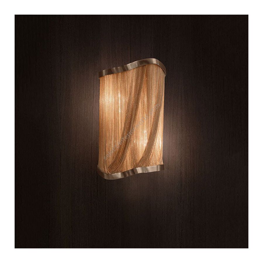 Wall lamp / Champagne finish
