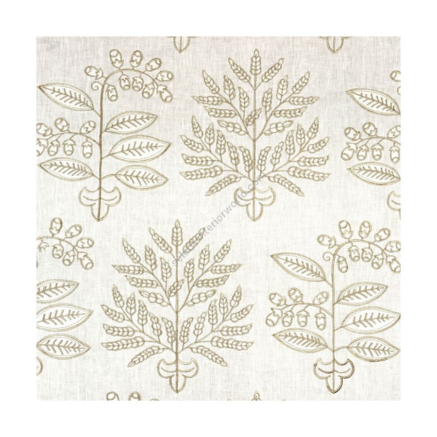 Tinos Embroidered Linen - Taupe (TA)
