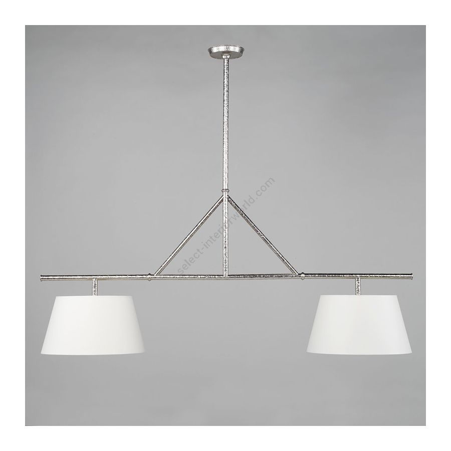 Kitchen Light / Nickel finish / Lily colour, material linen