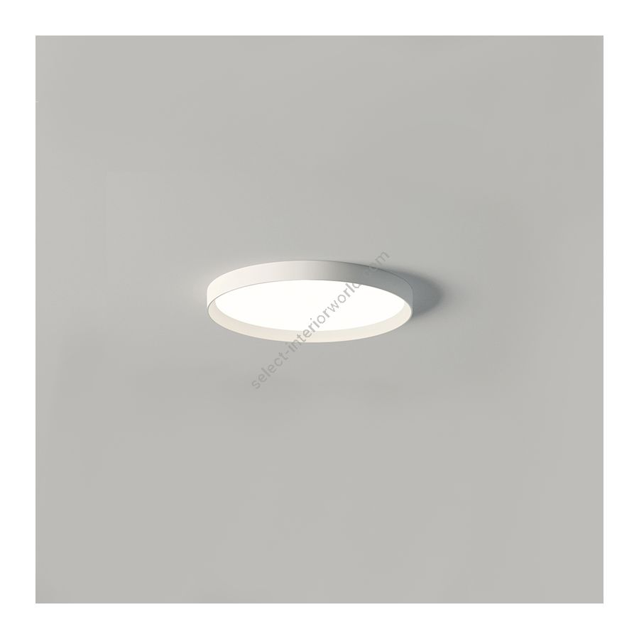 Flush mount led lamp / White finish / cm.: 7 x 50 x 50