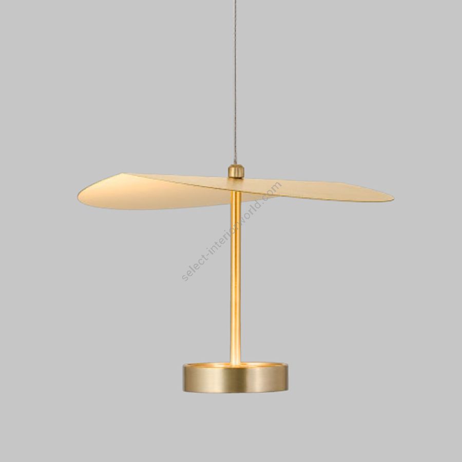 Mini pendant lamp / Satined brass finish