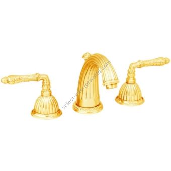 Bronces Mestre / Washbasin Fittings / Three holes basin set 033001.A00.00