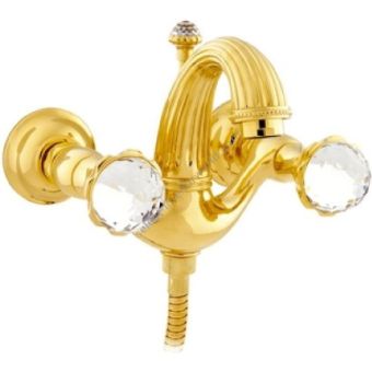 Bronces Mestre / Bath-Shower Fittings / Bath shower set with Swarovski crystal 033218.000.00