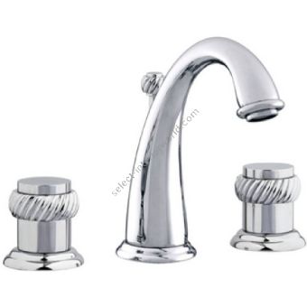 Bronces Mestre / Washbasin Fittings / Three holes basin set 037401.000.50