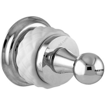 Bronces Mestre / Robe Hooks / Coquette with White porcelain 065575.000.50
