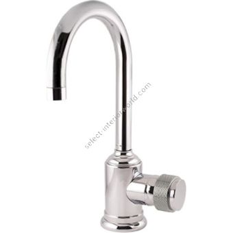Bronces Mestre / Washbasin Fittings / Single lever basin mixer with decorated brass ring 071403.P00.50