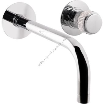 Bronces Mestre / Washbasin Fittings / Single lever wall basin mixer with Swarovski 071440.H00.50