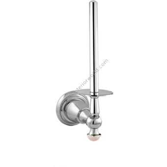 Bronces Mestre / Toilet Roll Holders / Spare toilet paper holdwer with pink quartz stone 072285.QTP.50