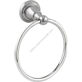Bronces Mestre / Towel Holders / Towel ring 165mm with malachite stone 073073.000.50
