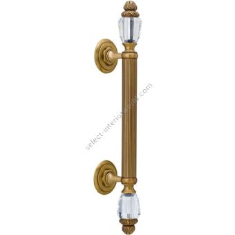 Bronces Mestre / Door Handles / Clasica set 465mm on rosettes with Swarovski crystal 0N4767.C00.44