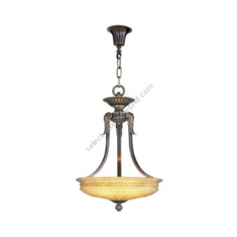 Mariner / Pendants & Suspension Lights / Casted Bronze & Alabaster 18659.0