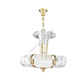 Mariner / Chandeliers / Casted bronze Venetian glass 19384.0