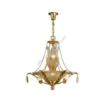 Mariner / Chandeliers / Casted Bronze & Venetian glass 19614.0