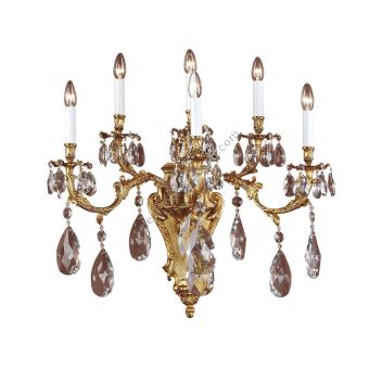 Mariner / Wall Sconces / Casted Bronze & Scholer crystal 19849.0