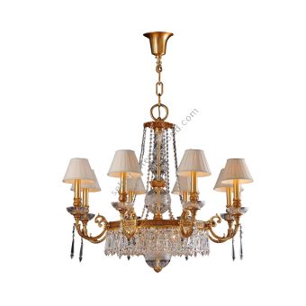 Mariner / Chandeliers / Casted Bronze & Scholer crystal 19988.0