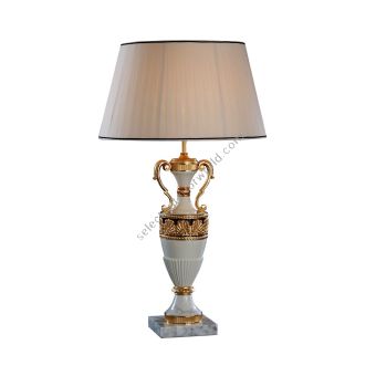 Mariner / Table Lamps / Casted Bronze & Marble 20053.0