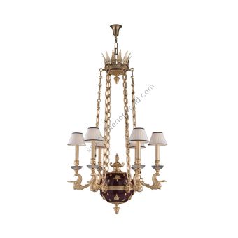 Mariner / Chandeliers / Casted Bronze & Crystal 20109.0
