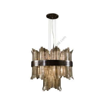 Mariner / Chandeliers / Brass & Venetian glass 20214