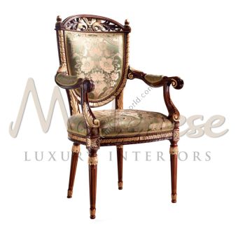 Modenese Luxury Interiors / Armrest Chairs / Prestige Upholstered 14514